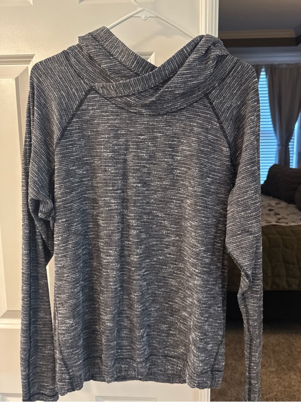 lululemon athletica Grey Marled Hoodie